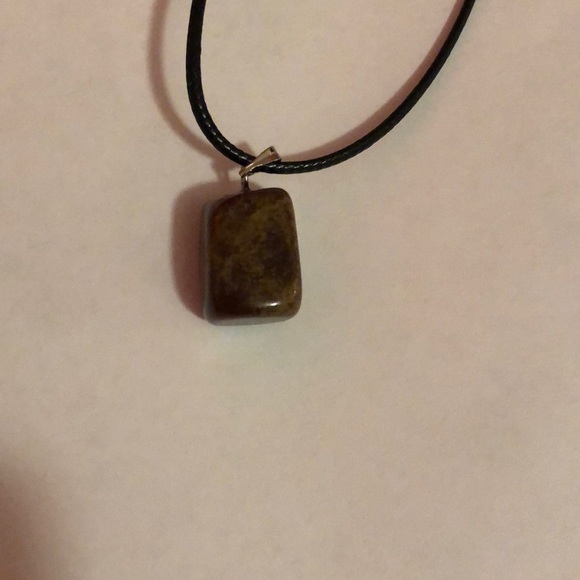Jasper Pendant Necklace - Picture 3 of 3